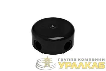 Коробка распределительная 110х35мм ЛИЗЕТТА ABS-пластик черн. BIRONI B1-522-23-K