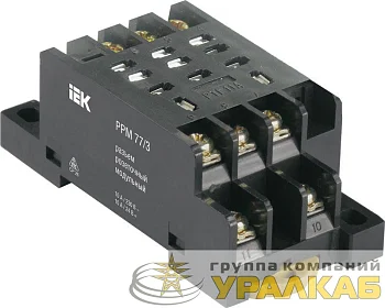 Разъем модульный РРМ77/3(PTF11A) для РЭК77/3(LY3) IEK RRP10D-RRM-3