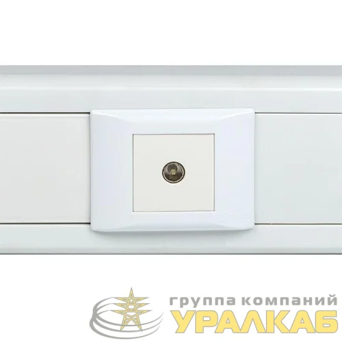Розетка телевизионная TV 2мод. EKF E2MA00-027-10 детальная картинка