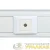 Розетка телевизионная TV 2мод. EKF E2MA00-027-10 детальная картинка