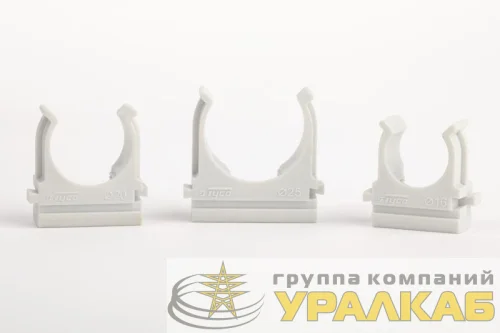Держатель для труб (клипса) d20мм для монтажного пистолета пластик Ruvinil К01220 детальная картинка