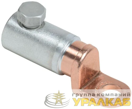 Наконечник механический медно-алюм. АММН 50-95 до 1кВ со срывными болтами IEK UZA-28-S50-S95-21 детальная картинка Наконечник механический медно-алюм. АММН 50-95 до 1кВ со срывными болтами IEK UZA-28-S50-S95-21 детальная картинка