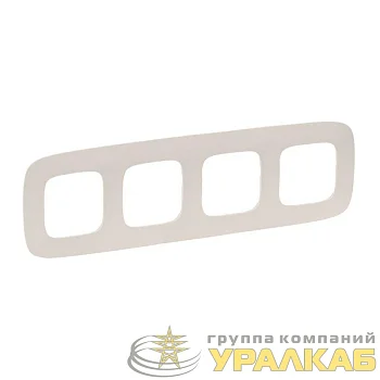 Рамка 4-м Valena Allure универсальная сл. кость Leg 754314