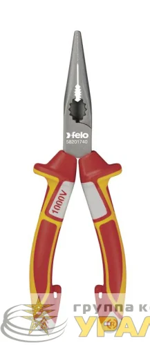 Длинногубцы диэлектрические с резцом 170мм Felo 58201740 детальная картинка