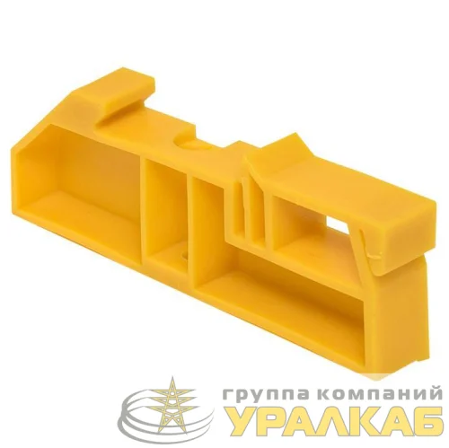 Изолятор на DIN-рейку желт. PROxima EKF ak-1-4-y детальная картинка
