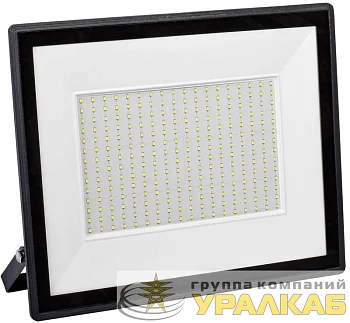 Прожектор светодиодный СДО 06-200 6500К IP65 черн. IEK LPDO601-200-65-K02