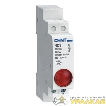 Индикатор ND9-1/r AC/DC 24В (LED) (R) красн. CHINT 
