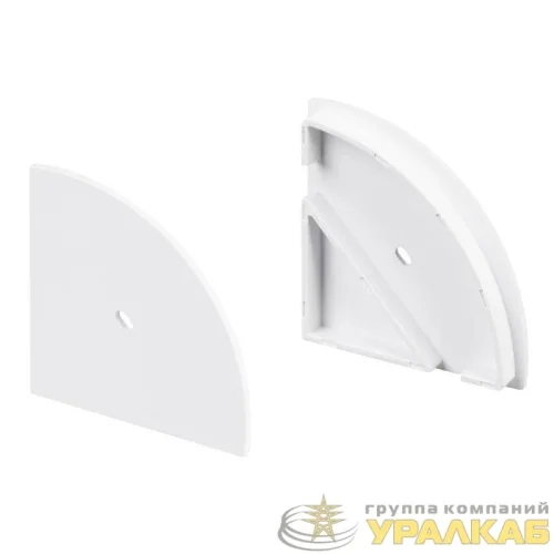 Заглушка KANT-H55 ROUND с отверстием пластик (комплект) Arlight 