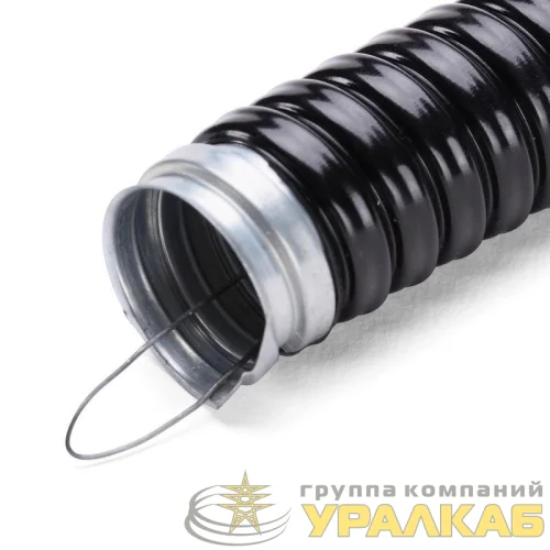 Металлорукав Р3-ЦПнг-LS 20 с протяжкой (уп.50м) Fortisflex 76648 детальная картинка
