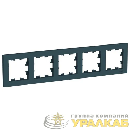 Рамка 5-м AtlasDesign универс. изумруд SE ATN000805 детальная картинка