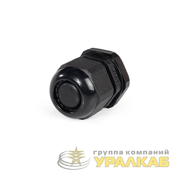 Ввод кабельный пластиковый PG 19 (12-16 мм) черн. (уп.50шт) Fortisflex 