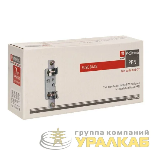 Контакт-основание с держателем ППН-37 EKF fusb-37 детальная картинка