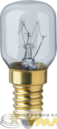 Лампа накаливания 61 207 NI-T25-15-230-E14-CL (для духовых шкафов) Navigator 61207 детальная картинка