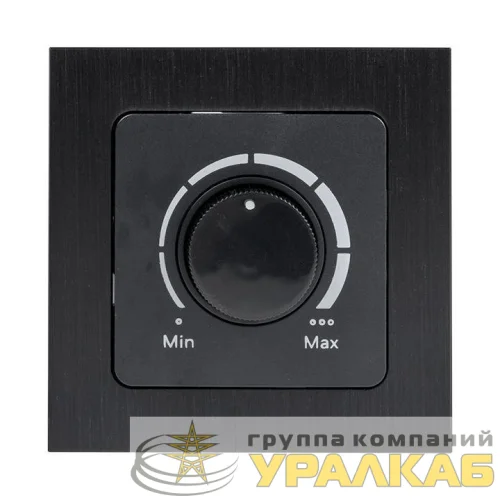 Механизм светорегулятора Стокгольм 600Вт 220В черн. PROxima EKF EZD06-101-10 детальная картинка