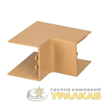 Угол внутренний 25х25 под свет. дерево Plast PROxima (уп.4шт) EKF ibl-25-25x4