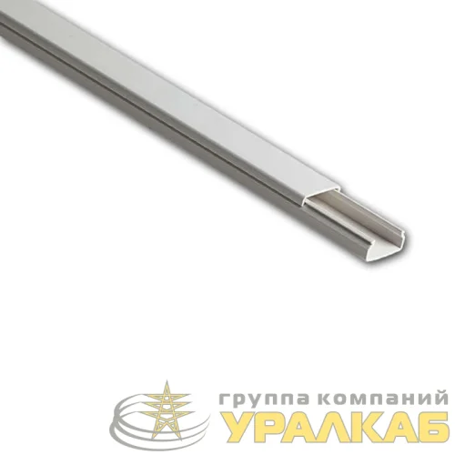 Кабель-канал 20х10 L2000 пластик бел. Ruvinil РКК-20х10 детальная картинка