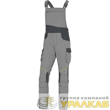 Полукомбинезон рабочий Mach2 Corporate размер XL свет.-сер./темн.-сер. Delta Plus MCSA2GRXG