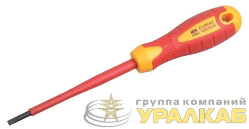 Отвертка шлицевая Expert 5.5х1.0х125мм 1000В IEK TSC-2SL-5125 детальная картинка