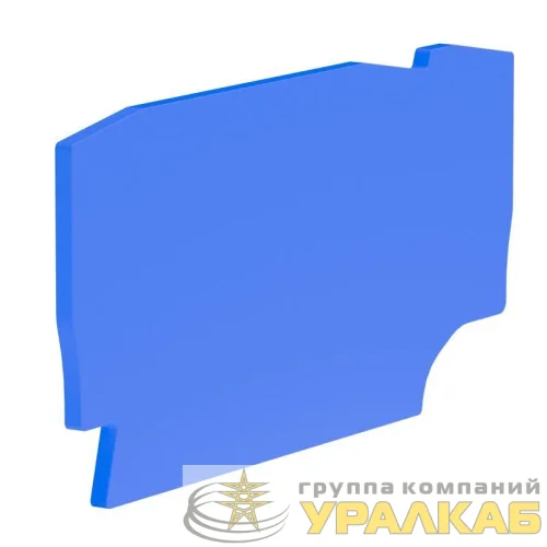 Крышка для клеммы 3 точки подключения на 2.5кв.мм. син. (уп.25шт) DKC ZEFC211BL детальная картинка