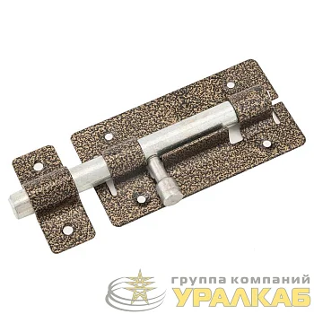 Засов ЗД-01 круглый антик бронз. Секрет Киров 2827