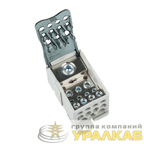 Блок распределительный КРОСС крепеж на панель и DIN КБР-250А EKF plc-kbr250 детальная картинка