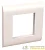 Рамка установочная под 45х45 2мод. для коробок КМКУ бел. PRIMER IEK 