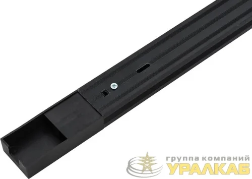 Шинопровод PTR P 1M-BL черн. (пластик) 1м Pro JazzWay 5051997 детальная картинка