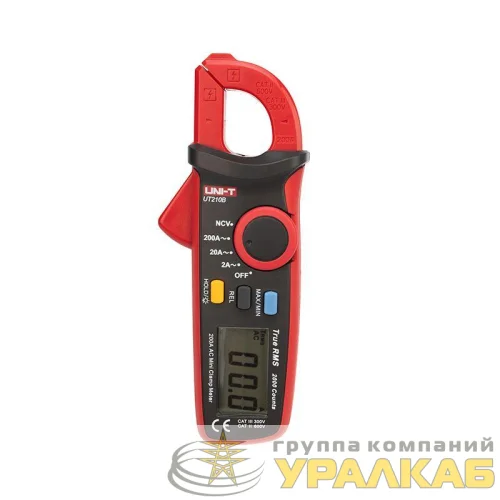 Клещи токовые UT210В True RMS UNI-T 13-0007 детальная картинка