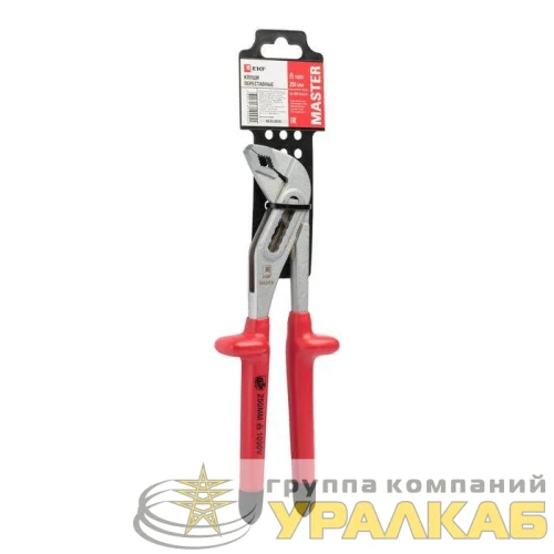 Клещи переставные 250мм Master 1000В Basic EKF kp-250-mas-in детальная картинка