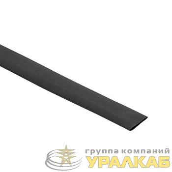 Трубка термоусадочная ТУТк с клеевым слоем нг 24/8 черн. 1м (уп.10м) PROxima EKF tut-k24-b