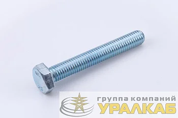 Болт с шестигранной головкой М6х30 DIN 933 класс прочн. 5.8 оцинк. пакет (уп.100шт) СТРОЙМЕТИЗ UTORM3011248