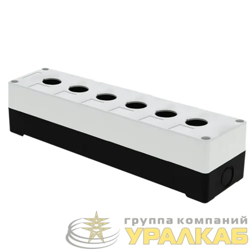 Корпус КП106 6 кнопок бел. EKF cpb-106-w детальная картинка