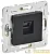 Розетка компьютерная RJ45 кат.5E SKANDY SK-K01Bl черн. IEK 