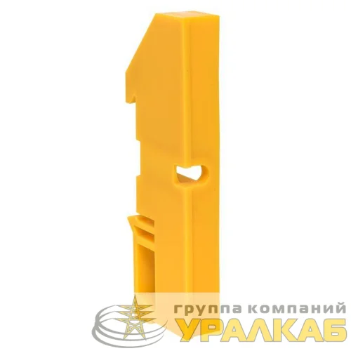 Изолятор на DIN-рейку желт. PROxima EKF ak-1-4-y детальная картинка