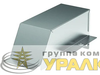 Ответвитель-крышка Т-образный переходник DDT 100/100 в комплекте с крепеж. эл. DKC 36562KHDZ