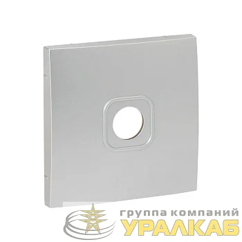 Панель лицевая Валенсия для розетки TV 1-м 75Ом 5-862МГц сталь PROxima EKF ESA00-L-027-30