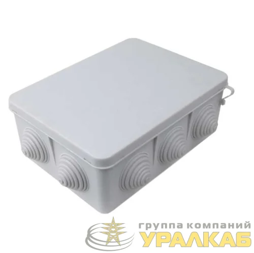Коробка распределительная ОП 190х140х70мм IP55 HEGEL КР2607 детальная картинка