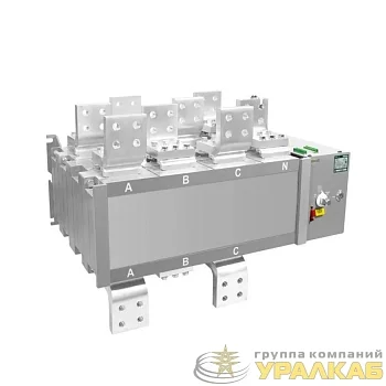 Ввод резерва автоматический АВР АВР-109 4п 2000А 50кА на реверс. выкл.-разъед. с мотор. приводом DEKraft 