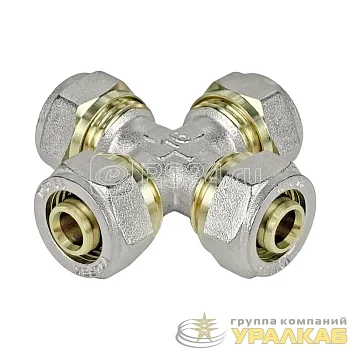 Крестовина обжимная 20х16х20х16 (60/4) K VALFEX 