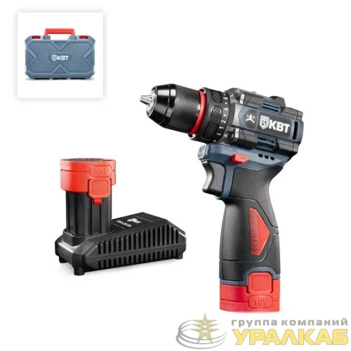 Шуруповерт аккумуляторный бесщеточный DB-16-10 серия ПРОФИ КВТ 