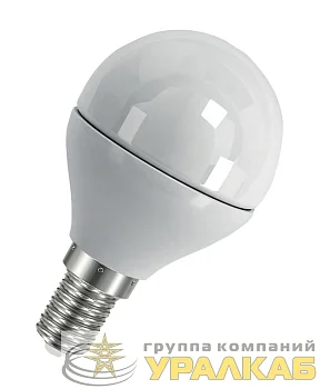 Лампа светодиодная LED Value LVCLP60 7SW/840 7Вт шар матовая E14 230В 10х1 RU OSRAM 4058075579651