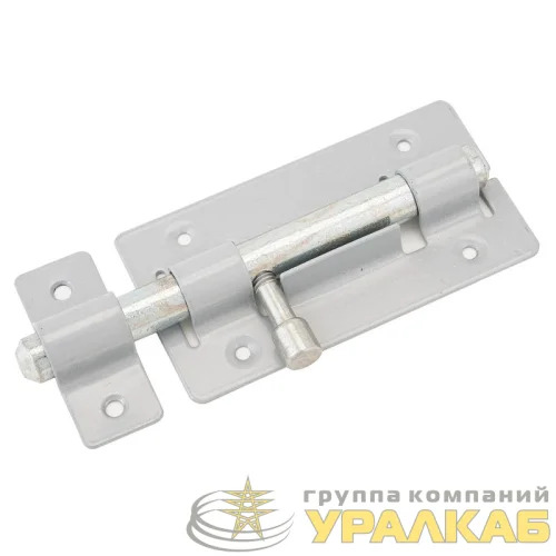 Засов ЗД-01 круглый сер. металлик Секрет Киров 2829 детальная картинка