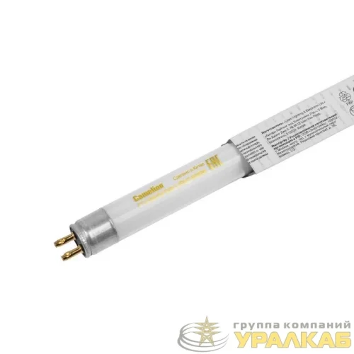 Лампа люминесцентная FT4-8W/54 8Вт T4 6500К G5 Camelion 3370 детальная картинка