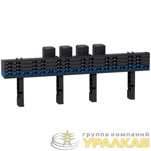 Блок распределительный 200А 4п MULTICLIP полн. дл. SchE 04014 детальная картинка