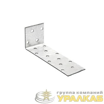 Уголок крепежный анкерный 40х120х40х2.0мм оцинк. Невский Крепеж 824835