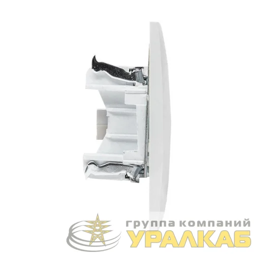 Розетка телефонная 1-м СП Валенсия RJ11 бел. PROxima EKF EWT01-034-10 детальная картинка