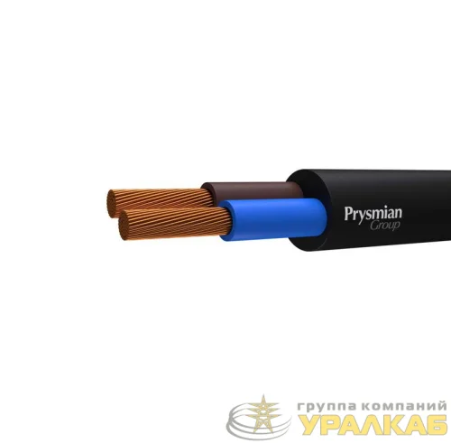 Шнур ШВВП 2х0.75 Ч (м) РЭК-PRYSMIAN 0202020101 детальная картинка