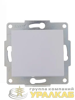 Выключатель 1-кл. 1п СП Karina 10А IP20 механизм бел. LEZARD 