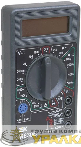 Мультиметр цифровой Universal M830B IEK TMD-2B-830 детальная картинка