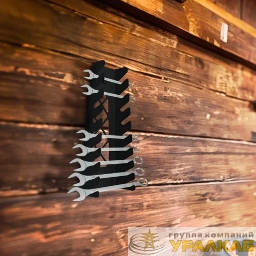 Держатель-органайзер для гаечных ключей настенный черн. Rexant 